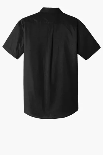 Port Authority Short Sleeve Carefree Poplin Shirt — view 7