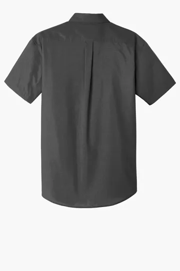 Port Authority Short Sleeve Carefree Poplin Shirt — view 8
