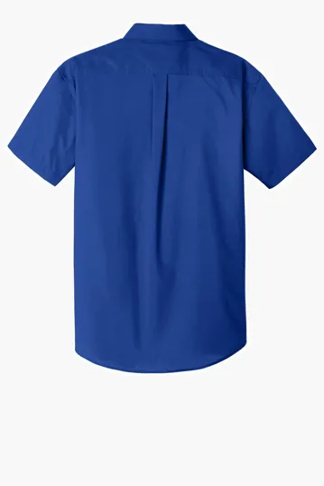 Port Authority Short Sleeve Carefree Poplin Shirt — view 10