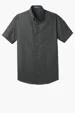 Port Authority Short Sleeve Carefree Poplin Shirt — view 3