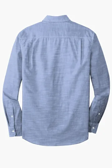 Port Authority Slub Chambray Shirt — view 6