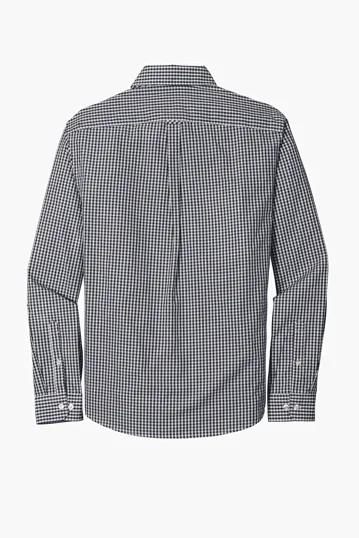 Port Authority Broadcloth Gingham Easy Care Shirt — view 6