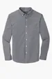 Port Authority Broadcloth Gingham Easy Care Shirt — view 2