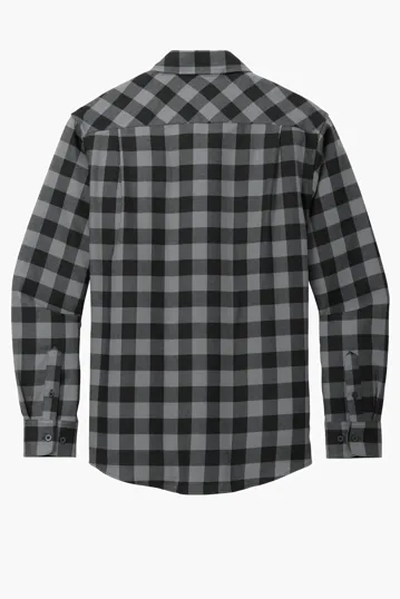 Port Authority Plaid Flannel Shirt — view 12
