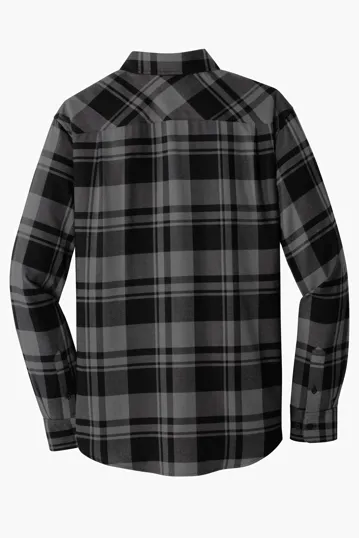 Port Authority Plaid Flannel Shirt — view 14