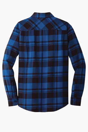 Port Authority Plaid Flannel Shirt — view 16