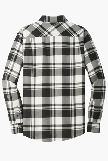 Port Authority Plaid Flannel Shirt — view 18