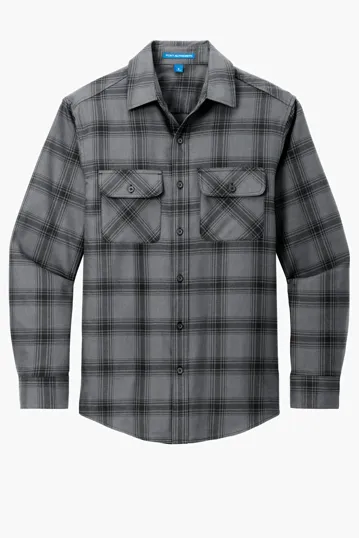 Port Authority Plaid Flannel Shirt — view 4
