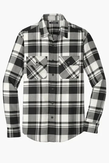 Port Authority Plaid Flannel Shirt — view 10
