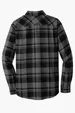 Port Authority Plaid Flannel Shirt — view 14