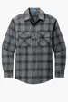 Port Authority Plaid Flannel Shirt — view 4