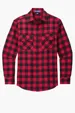 Port Authority Plaid Flannel Shirt — view 7