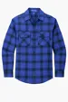 Port Authority Plaid Flannel Shirt — view 9