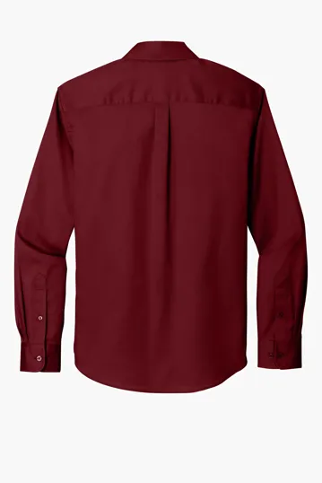 Port Authority Long Sleeve SuperPro React Twill Shirt — view 20
