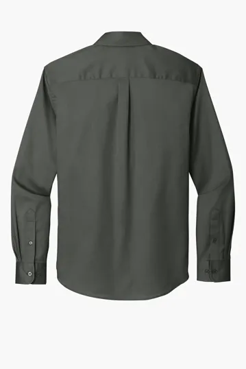 Port Authority Long Sleeve SuperPro React Twill Shirt — view 30