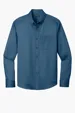 Port Authority Long Sleeve SuperPro React Twill Shirt — view 10