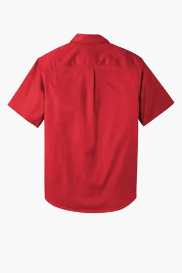 Port Authority SuperPro React Twill Shirt, Short Sleeve — view 28