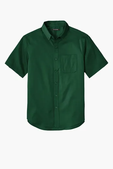 Port Authority SuperPro React Twill Shirt, Short Sleeve — view 4