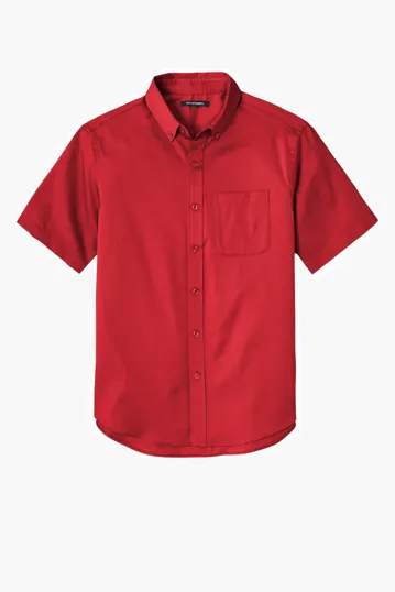 Port Authority SuperPro React Twill Shirt, Short Sleeve — view 11