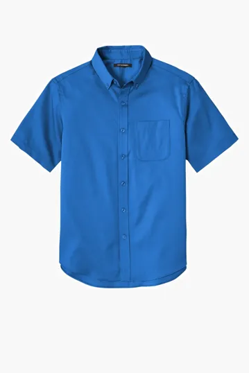 Port Authority SuperPro React Twill Shirt, Short Sleeve — view 13