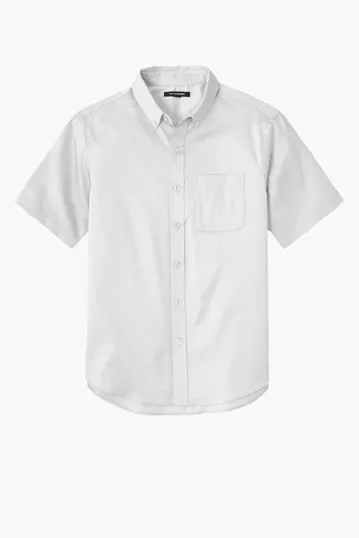 Port Authority SuperPro React Twill Shirt, Short Sleeve — view 18