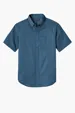 Port Authority SuperPro React Twill Shirt, Short Sleeve — view 10