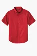 Port Authority SuperPro React Twill Shirt, Short Sleeve — view 11