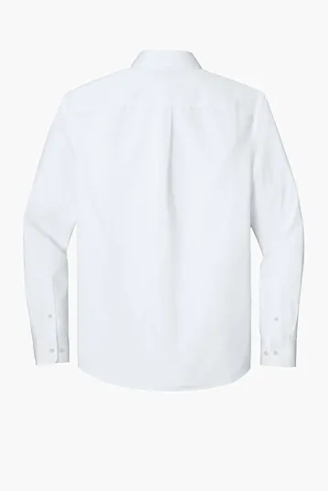 Port Authority Long Sleeve Nailhead Easy Care Shirt — view 9