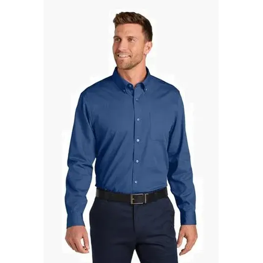 Port Authority Long Sleeve Nailhead Easy Care Shirt