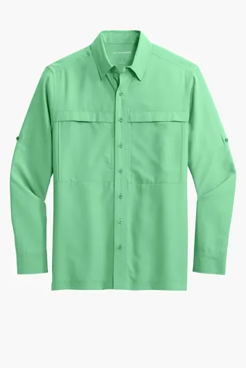 Port Authority Long Sleeve UV Daybreak Shirt — view 2