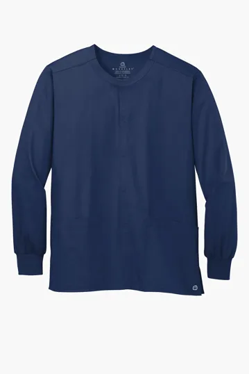 Wink Unisex WorkFlex Snap-Front Scrub Jacket — view 3