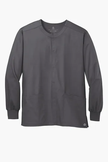 Wink Unisex WorkFlex Snap-Front Scrub Jacket — view 4