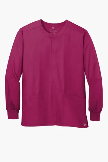 Wink Unisex WorkFlex Snap-Front Scrub Jacket — view 7