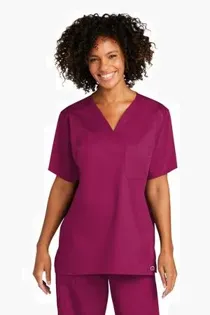 Picture For Wink Unisex WorkFlex Chest Pocket V-Neck Top 