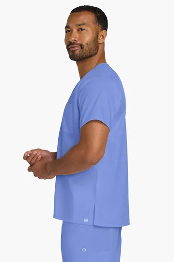 Wink Unisex WorkFlex Chest Pocket V-Neck Top — view 9