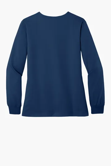 Wink Women's Premiere Flex Full-Zip Scrub Jacket — view 9