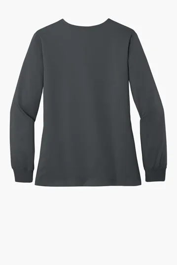 Wink Women's Premiere Flex Full-Zip Scrub Jacket — view 10