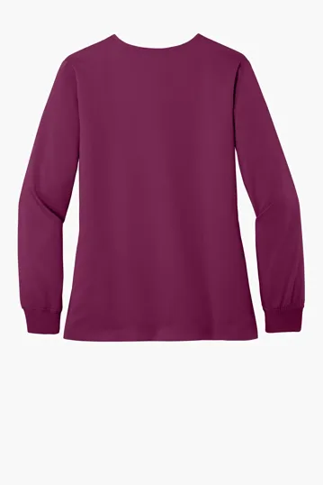 Wink Women's Premiere Flex Full-Zip Scrub Jacket — view 13