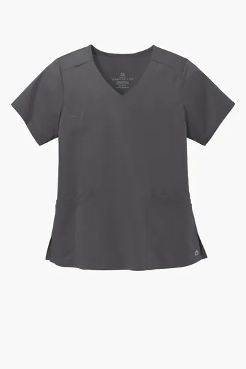 Wink Women's Premiere Flex Mock Wrap Top — view 4