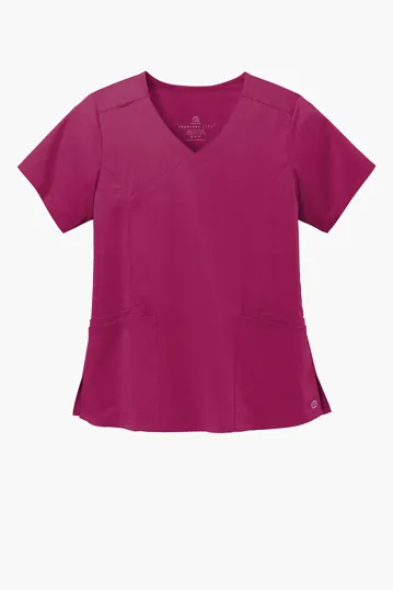 Wink Women's Premiere Flex Mock Wrap Top — view 7