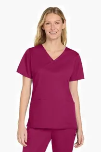 Picture For Wink Women's WorkFlex Mock Wrap Top 