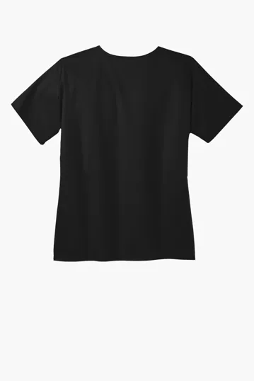 Wink Women's WorkFlex Mock Wrap Top — view 8