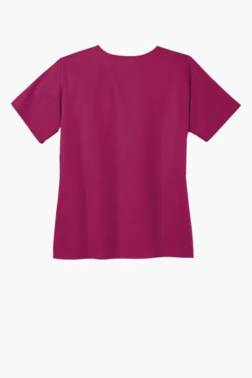 Wink Women's WorkFlex Mock Wrap Top — view 13