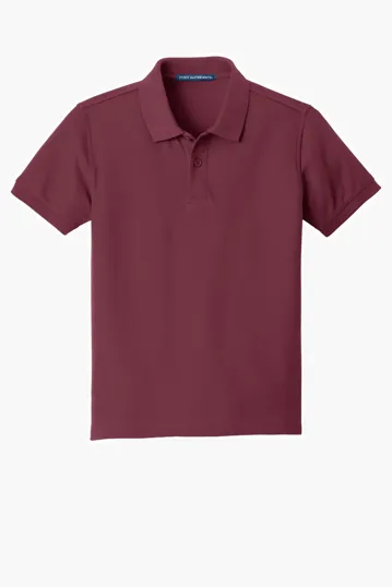 Port Authority Youth Core Classic Pique Polo — view 2