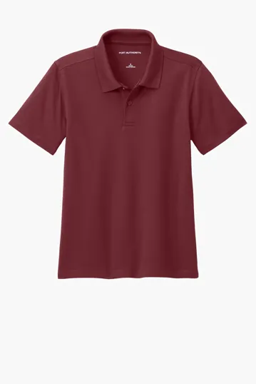 Port Authority Youth Dry Zone UV Micro-Mesh Polo — view 2