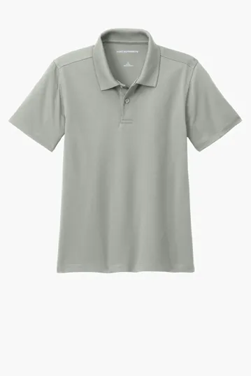 Port Authority Youth Dry Zone UV Micro-Mesh Polo — view 7
