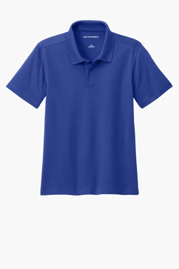 Port Authority Youth Dry Zone UV Micro-Mesh Polo — view 10