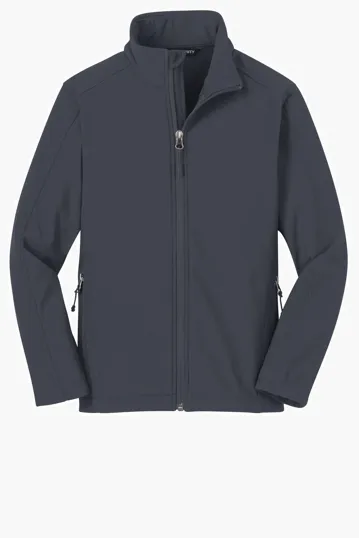 Port Authority Youth Core Soft Shell Jacket — view 2