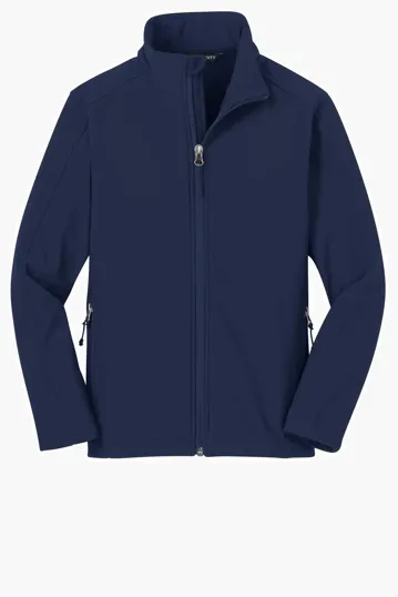 Port Authority Youth Core Soft Shell Jacket — view 4