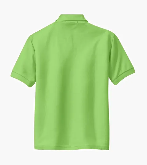 Port Authority Youth Silk Touch Polo — view 24